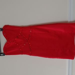 NWOT Elegant Red Dress by VictorVictoria